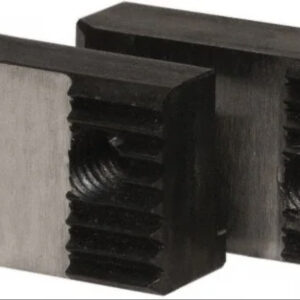 Compact/Combo CNC Bar Puller Replacement Smooth Jaw Set