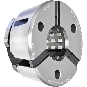 Royal QG-42 Round Serrated Collet (Inch) — 27⁄32″