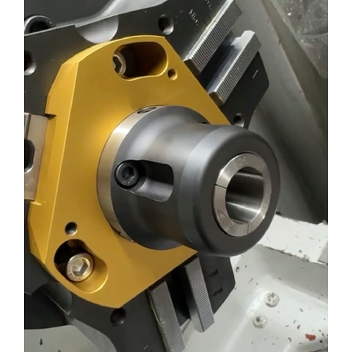 Royal QG Combo Chuck 5C Collet Adapter with 75mm dia. flange