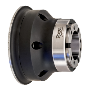 Royal Low-Profile Accu-Length™ CNC Collet Chuck — 16C Compact with A2-5 Mount