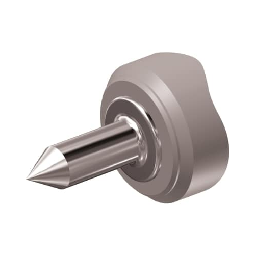 Royal High-Precision Quad-Bearing Live Center — Small Diameter Long Point — 2 Morse Taper